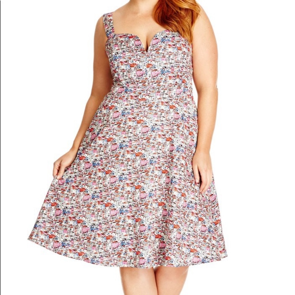 City Chic Sicily Dress